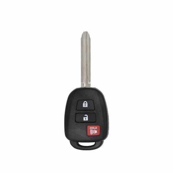 KeylessFactory:Remote Head Keys:TOYOTA 3-BUTTON REMOTE HEAD KEY GQ4-52T / H CHIP